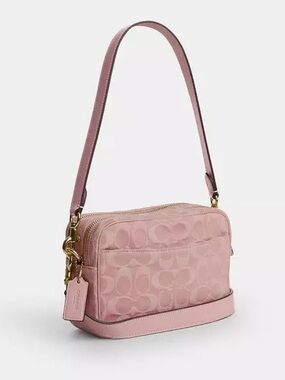 Coach Mini Carey Crossbody Bag In Signature Denim